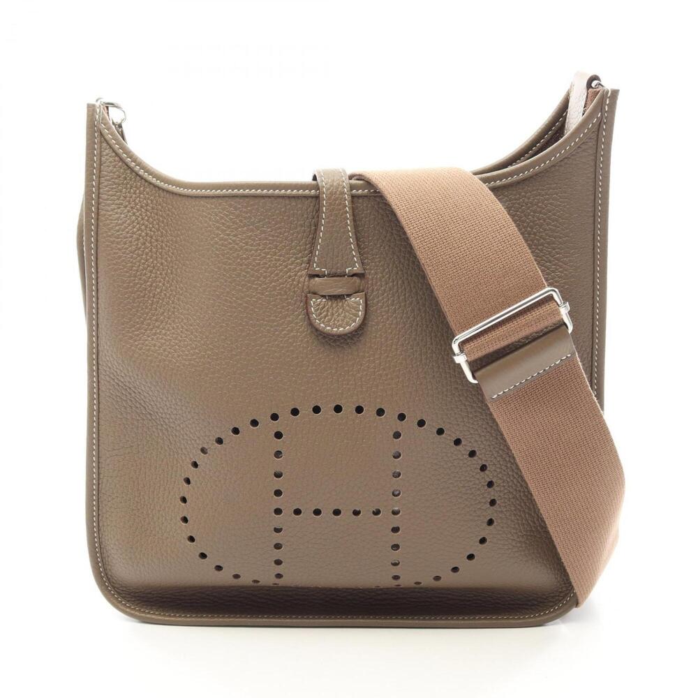 Hermes Evelyne 3 Trois PM Shoulder Bag/Handbag, Taurillon Clemence Leather, W...